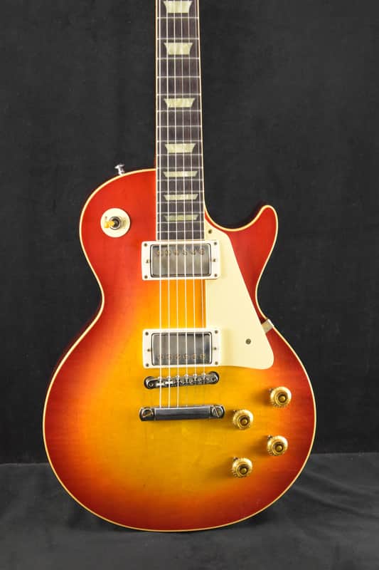 Gibson Custom Shop 1958 Les Paul Standard Reissue VOS Washed Cherry Sunburst image 1