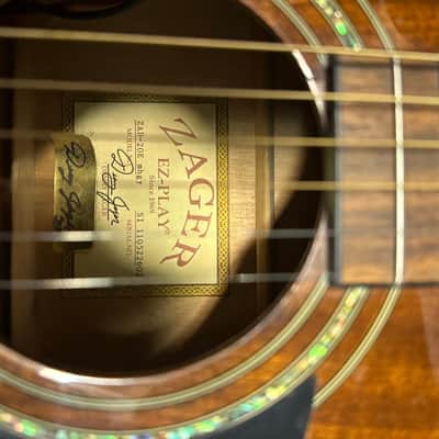 Zager ZAD20 2000s - Mahogany image 2