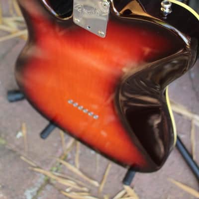 1997 Fender Telecaster Plus V2 USA Deluxe American Tri-Burst w/ Lollar Imperial Pickups & Original Lace Sensor Pickups/Electronics plus TKL Hardshell Case image 13