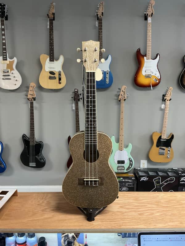 Kala KA-SPRK-GOLD Sparkle Series Concert Ukulele