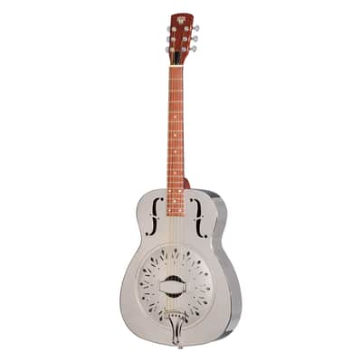 Epiphone Dobro Hound Dog M-14 Metal Body - Nickel image 2