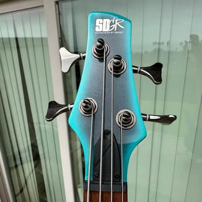 Video! Ibanez SR300E-CUB Standard Soundgear Bass 2020 - Present - Cerulean Aura Burst image 6