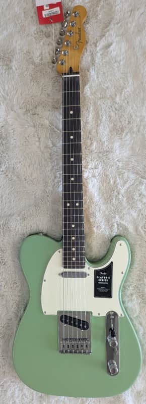 Mint Fender Player II Telecaster guitar, Rosewood Fingerboard, Birch Green - MIM image 1