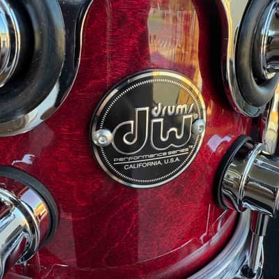 DW Performance Series 7x8 Rack Tom in Cherry Stain Gloss Lacquer (Rm 4) image 2