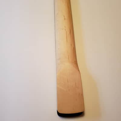 Left Handed 22 Fret Strat Style 25.5" Guitar Neck | Canadian Maple | Rosewood Fretboard | Bone Nut image 7