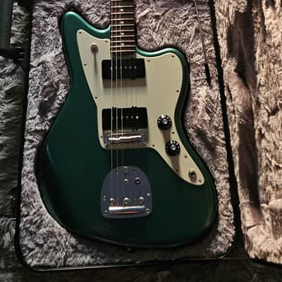 Fender Mod Shop Jazzmaster SHERWOOD GREEN LOLLAR BLACK BOBBIN PICKUPS image 10