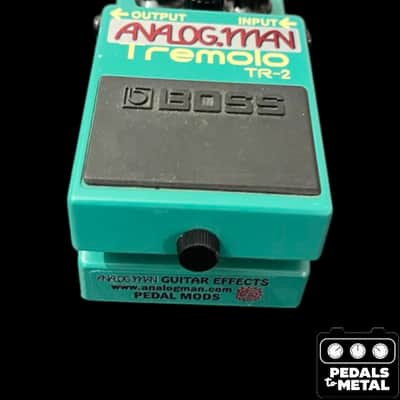 Analogman Boss TR-2 Tremolo with Mod 2010s - Green - X3833 image 3