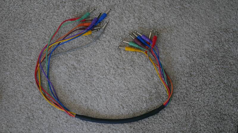 Hosa CPP801 CPP801 8 1/4" TS Patch Snake - 1 Meter 2010s - Standard image 1