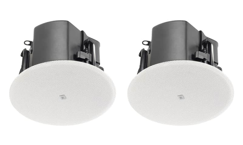 Immagine 2 JBL Control 412C/T 3" Commercial 70v/8-ohm Ceiling Speakers For Restaurant/Bar - 1