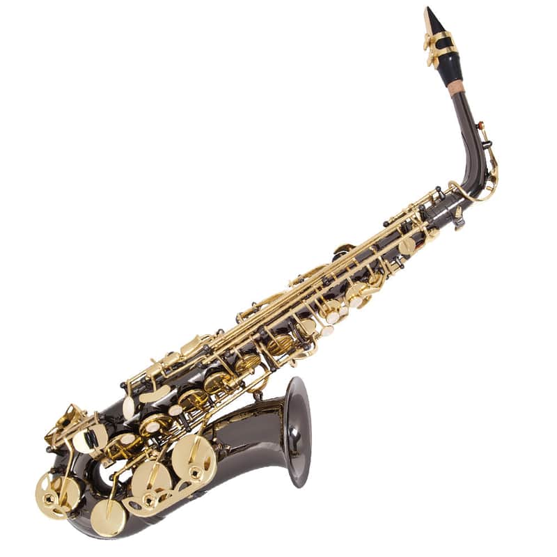 Odyssey Premiere 'Eb' Alto Saxophone Outfit ~ Black / Gold