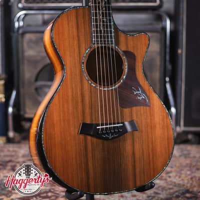 Taylor PS12ce 12-Fret Honduran Rosewood/Sinker Redwood Acoustic Electric Guitar with Deluxe Hardshell Case image 1