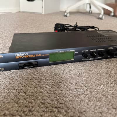 Roland SRV-3030D 24-Bit Digital Reverb with Digital I/O 1999 - 2000 - Blue image 5