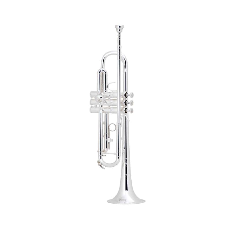 Bach Step-Up Bb Trumpet Outfit, Silver Plated image 1