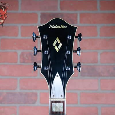Motor Ave Guitars BelAire Black Top 2021 w/OHSC image 9