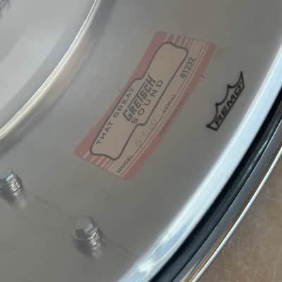 Gretsch Drums Usa Custom 14x05 Chrome over Brass image 7