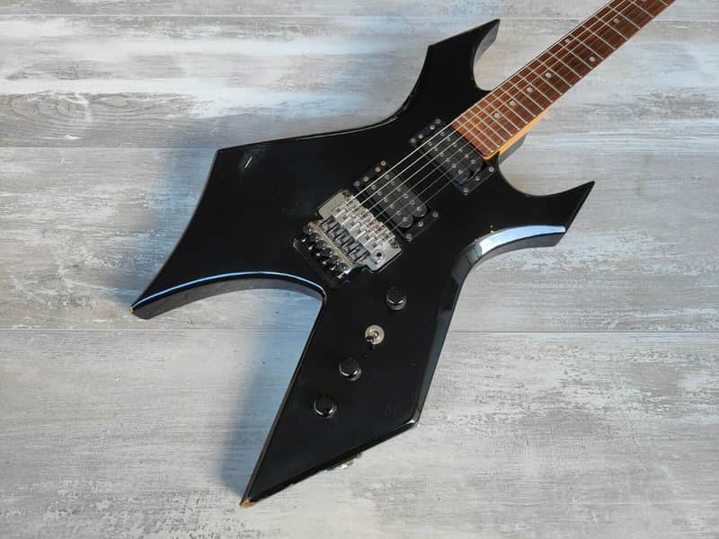 1989 BC Rich NJ Series RWG-OF Warlock (Black) image 1