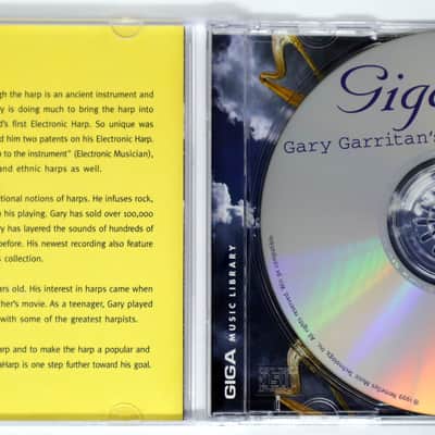 Nemesys Gary Garritan's GigaHarp GigaSampler GigaStudio Sample Library/Sound Library/Sampling CD 1999 image 2