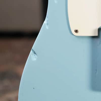 Fender 1969 Telecaster Electric Guitar Refinished Blue with Hardshell Case - Used image 9