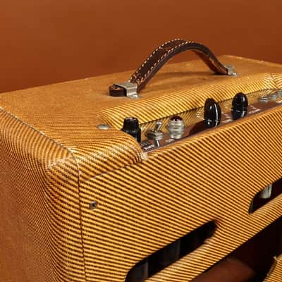 1961 Fender Harvard Amp Tweed 5F10 - Narrow Panel image 4