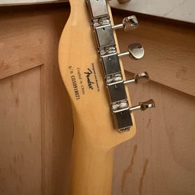 Squier Classic Vibe Telecaster Thinline 2009 First Year Upgrades Fender 60s Alnico Bridge Pickup Gotoh Japan Alnico Neck PUP Ping Tuners CTS Pots image 8