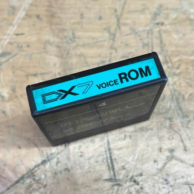 Yamaha DX7 Voice Rom #4 Orchestral & percussive Group/ Complex & Effects Group Cartridge
