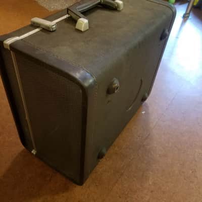 Ampex USA made Empty Suitcase Cabinet Gig Box Project 1960s image 11