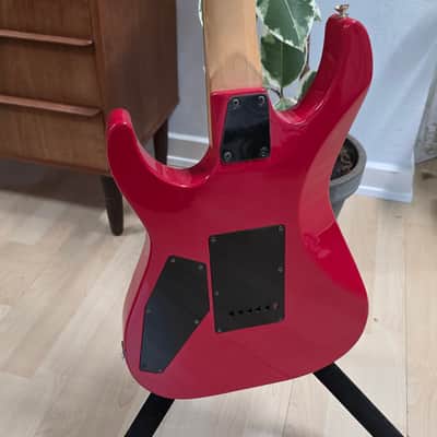 ESP THE JUNIOR Ferrari Red Jackson lawsuit headstock Japanese Super Strat MIJ JAPAN image 15