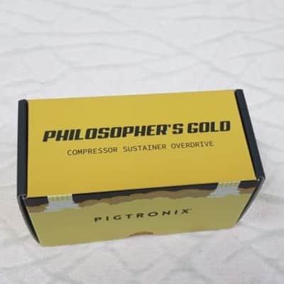 Pigtronix Philosopher’s Tone Germanium Gold Micro Pedal image 4