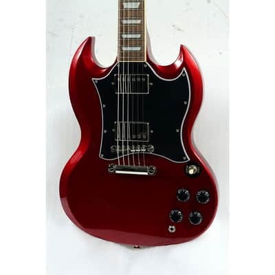 Epiphone SG Traditional Pro Electric Guitar Regular Sparkling Burgundy image 4