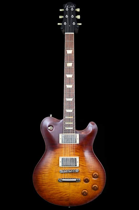 Nik Huber Dolphin 59 with Kloppmann 59 Humbucker set from 2024 in Tabacco Sunburst with original Bag image 1