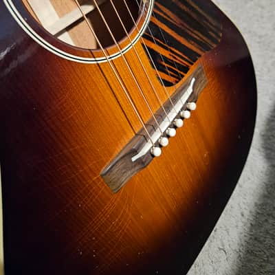 Gibson Custom Shop Willcutt Exclusive 1933 L-00 Murphy Lab Light Aged Vintage Sunburst Fire Stripe Pickguard image 4