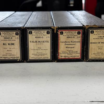 Vintage Player Piano Rolls Early 1900s Lot of 18 image 6