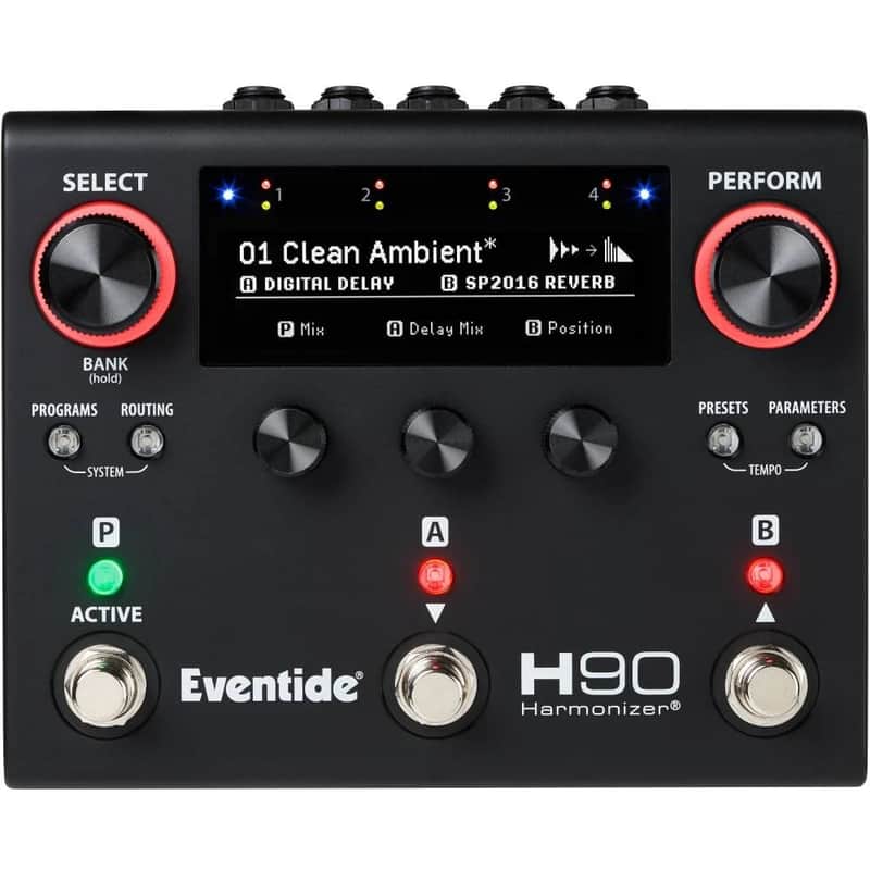 Eventide H90 Dark Harmonizer Multi-Effects Pedal (Limited Edition) imagen 1