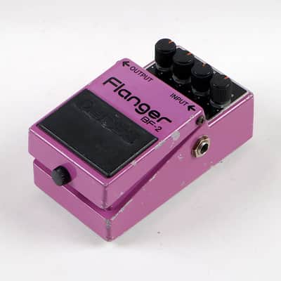 BOSS BF-2 Flanger Made in Japan Black Label Guitar Effect Pedal
