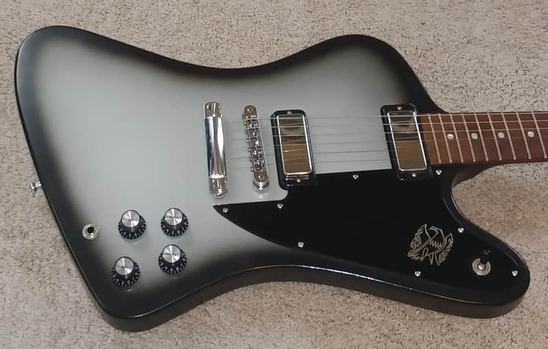 Gibson Firebird Studio '70s Tribute 2012 - Satin Silver Burst image 1
