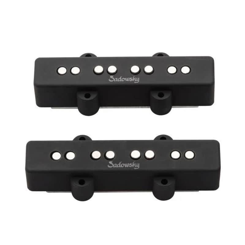 Sadowsky J-Style Bass Pickup Set (Alnico V / Alnico III), Noise-Cancelling, Split Coil, 4 String image 1