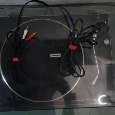 PIONEER PL-512X Belt Drive Stereo Turntable Vintage + SHURE M75B - platine vinyle révisée image 6