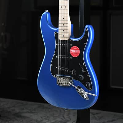 Upgraded Squier Affinity Stratocaster Lake Placid Blue with Floyd Rose Rail Tail & Custom Bone Nut image 4