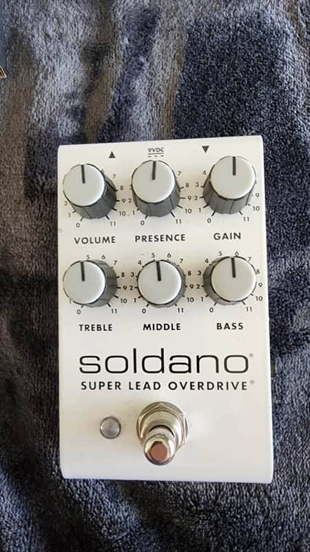 Soldano SLO Pedal 2022 - Present - White image 1
