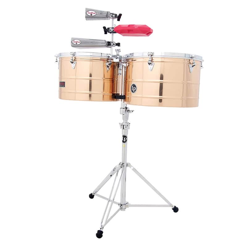 LP Prestige Thunder 15" & 16" Timbales - Bronze image 1