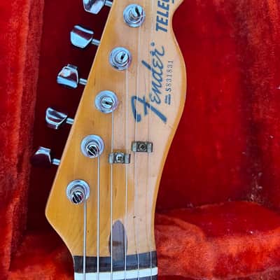 Fender Telecaster with Rosewood neck 1978 Blonde image 8