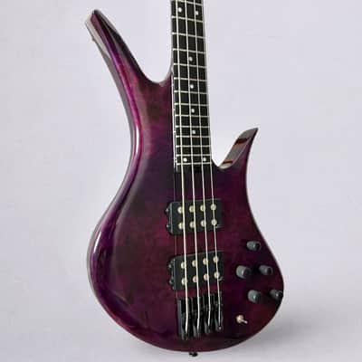 Legator HB4SS Helio 4-String Super Shred 2026 - Magenta Burl image 2