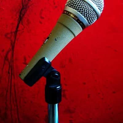 Vintage 1980's Philips SBC 3036 dynamic cardioid microphone Low Z w mic clip AKG Shure Electro Voice # 2 image 8