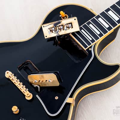 1994 Gibson Historic Les Paul Custom 1954 Reissue LPB4 Ebony, Near-Mint w/ Hangtags, Case image 17