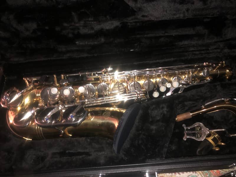 Jupiter JAS710 Alto Saxophone w Cover + Case image 1