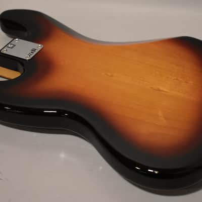 2018 Fender Player Series Jazz Bass Fretless Upgraded Sunburst Finish MIM image 12