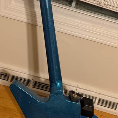 Epiphone Explorer - Blue Metal Flake image 8