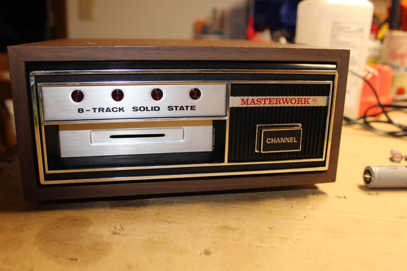 Restored Masterwork 466A 8 track player image 1