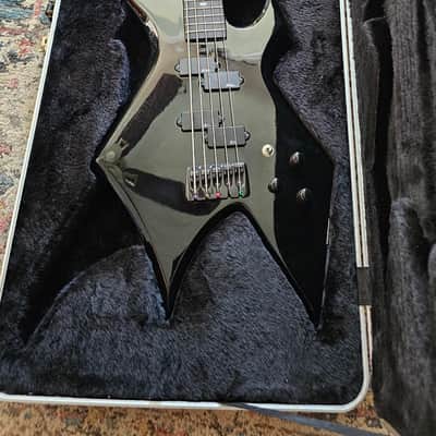 B.C. Rich Warlock 5 String Bass mid-90s - Black image 7