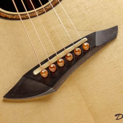 2007 Bashkin OM Placencia, Indian Ebony/Italian Spruce image 19